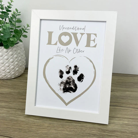 Paw Prints Forever – Ink Keepsake Frame Kit