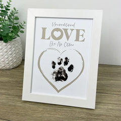 Paw Prints Forever – Ink Keepsake Frame Kit