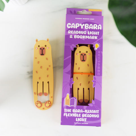 Capybara Reading Light & Bookmark