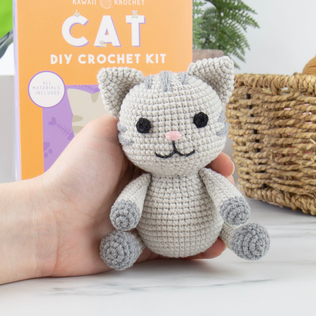 Cat DIY Crochet Kit
