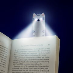 Cat Reading Light & Bookmark