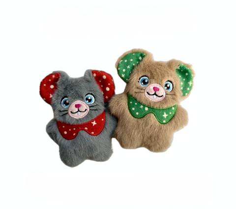 KONG Holiday Cat Snuzzles Mouse