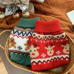 Green Gingerbread Christmas Jumper