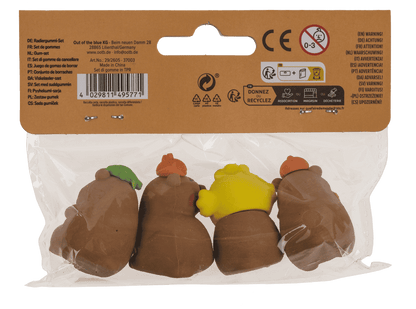 Capybara Eraser Pack