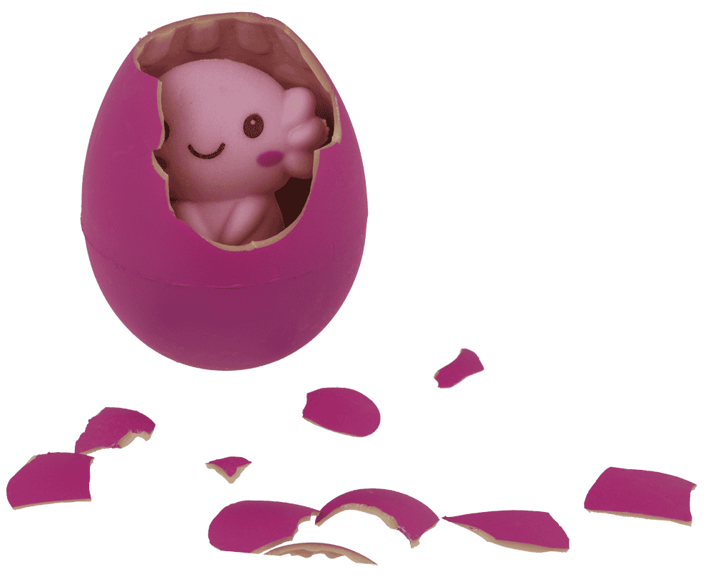 Axolotl Growing Egg