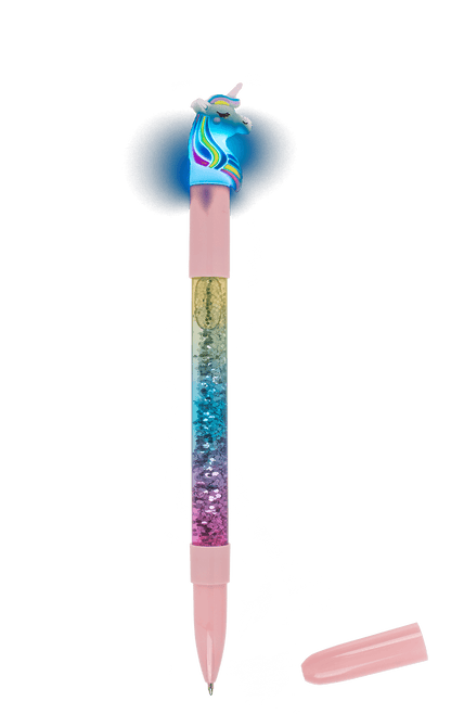 Unicorn Pen with Glitter