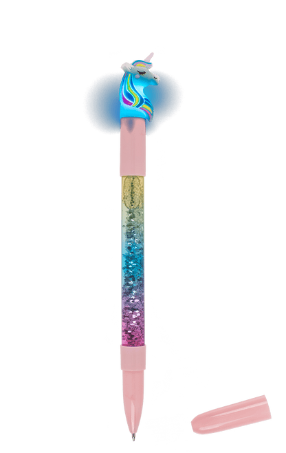 Unicorn Pen with Glitter