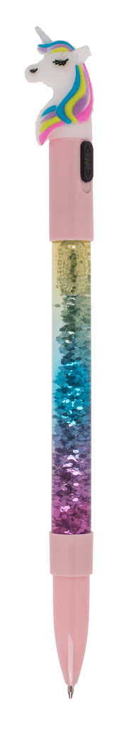 Unicorn Pen with Glitter