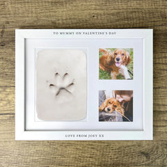 Paws in Time with Photo Frame