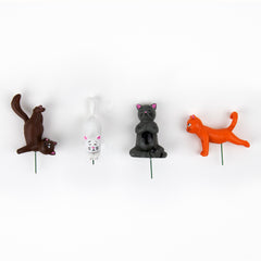Mini Plant Pot Yoga Cats